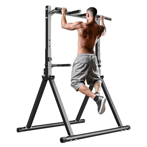 Pull Up Station Pull Up Bar for Home Gym Equipment Dip Station Power Tower Strength Training Fitness Equipment