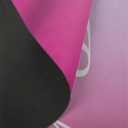 Custom Name Yoga Mat,Personalized Travel Yoga Exercise Mat,Non Slip,Perfect for Kids & Adults,Gradient Color D Series - color: Style 17
