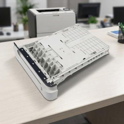 for hp for laserjet M601 M602 M603 P4014 P4015 P4515 Paper Tray RM1-4559 - Robust 500 Sheet Input Feeder Cassette Replacement Reduces Jams Office Printer Part Standard Fit