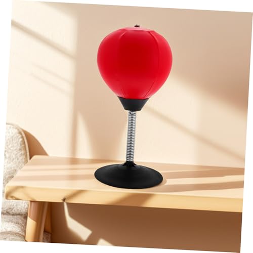 HANABASS 1set Suction Cup Punching Ball for Boys and Girls and Adults Mini Desktop Reaction Training Tool for Enhanced Agility and Hand-Eye Coordination for Office and Home Use