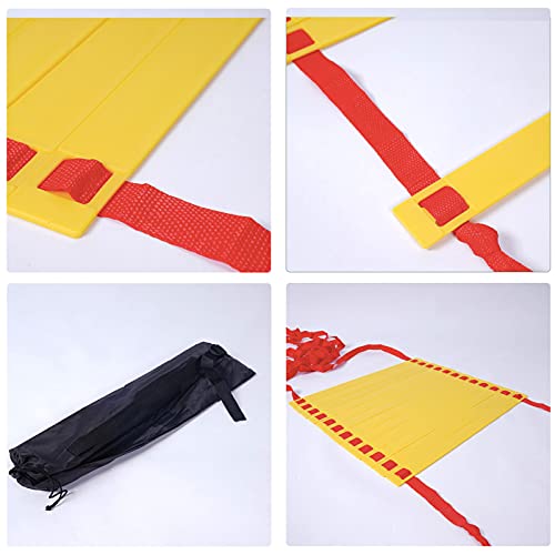Resistance Parachute Agile Speed Training Set Equipment, with Adjustable Agility Ladder and Running Parachute, for Fitness Explosive Power Training(Size:3M) - size: 3M