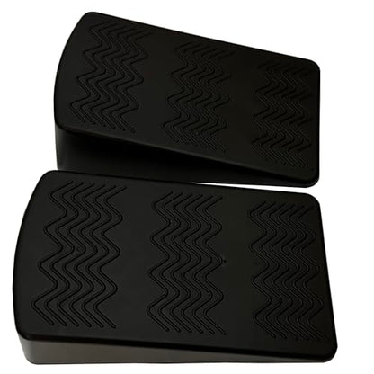 qibylift quat Wedge Block Pairs, YOGA Pilates Block Slant Board Calf Stretcher, Exercise Ramps for Weightlifting, Squat Wedges, Home Gym, Weight Lifting & Yoga