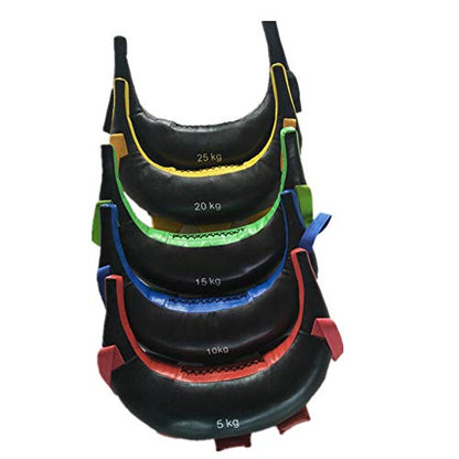 Fitness Squat Exercise Weights Sandbags, Horn Sandbag Training Exercise Dynamic Load Heavy Duty Workout Gym Sandbag for Functional Strength Training Exercises