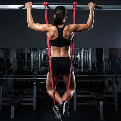 12pcs Resistance Bands Set Pull Up Bands Pull up Assistance Band Exercise Loop Band Elastic WorkoutBands for Men Women Home Gym Working Out Training Physical Therapy Body Stretching Muscle Strength