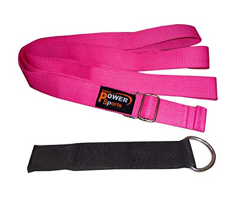 Pink TAO Leg Pulley Leg Stretcher Doorway Mounted Kickboxing Martial Arts Ballet Dance Gymnastics, Stunt Training Home use for The Ultimate Stretch