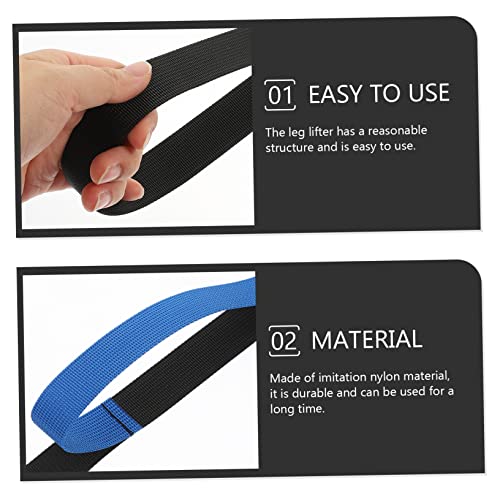 Leg Lifter Strap Versatile Exercise Assist Band for Mobility Aid Convenient Leg Band for Seniors for Stretching Flexibility and Durable Imitation