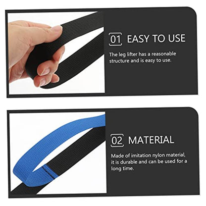 Leg Lifter Strap Versatile Exercise Assist Band for Mobility Aid Convenient Leg Band for Seniors for Stretching Flexibility and Durable Imitation
