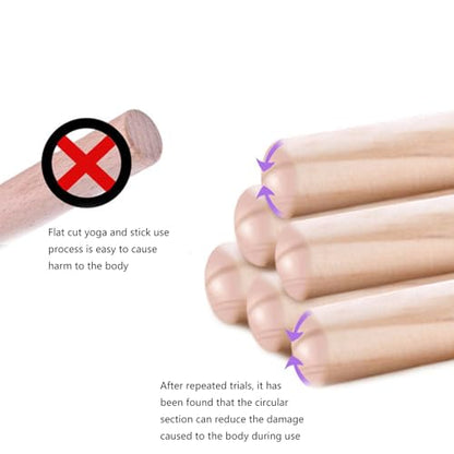 Wood Training Stick Correct Postures Exercise Postures Corrector Open Shoulder Back Straightener Flexibility Enhancer
