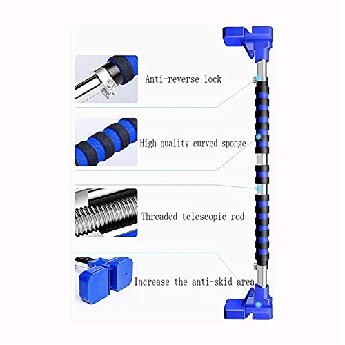 Pull Up Bar, Chin Up Bar for Doorway No Screws, Upper Body Workout Bar with Safety Locking Catch, Heavy Duty Home Fitness Door Exercise Bar Multiple Uses