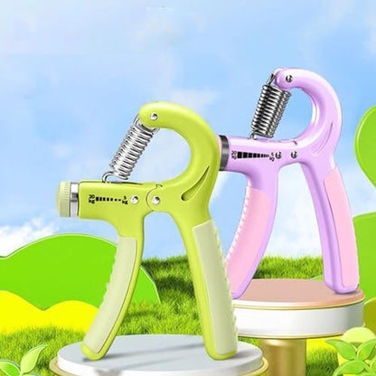 Strengthener Hand Grip for Kid Boys Girls Teenager Strength Trainer Number Counter Forearm Finger Wrist Gripper Exerciser 5-30kg Adjustable Stretcher Squeezer Workout