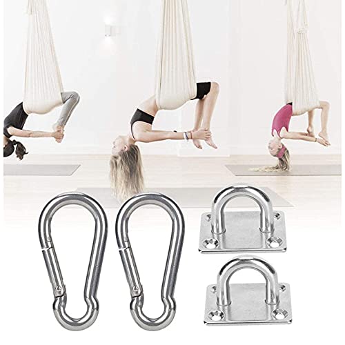 High Strength Ceiling Mount Anchor Hooks, Trainer Wall Mounted Strap Trainer Hanger for Battle Rope,Yoga Swings,Hammock
