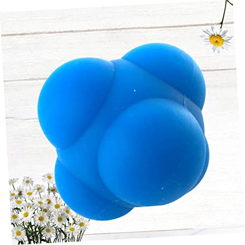 1Pc Hexagonal Reflex Training Ball Agility Bouncing Ball for Enhanced Reaction Speed Hand Eye Coordination for Athletes and Rehabilitation