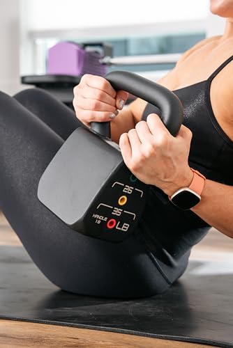 PowerBlock Adjustable Kettlebell - size: 18-35 pounds, style: Pro Adjustable Kettlebell