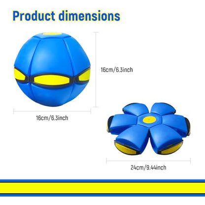 Magic Meta Ball, Magic Bouncing Ball, Two Modes to Switch Freely, Foldable, for Parent-Child Interaction, Indoor & Outdoor Use