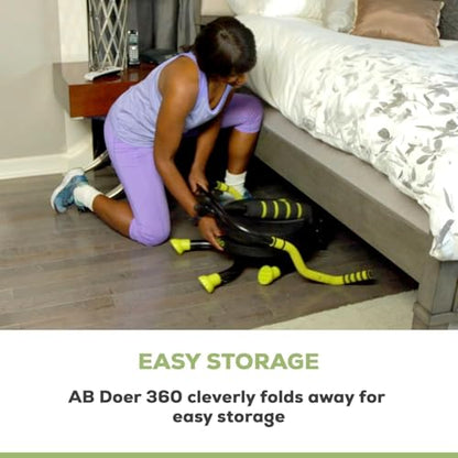 AB Doer 360 - Ab Fitness Machine System Provides An Abdonimal And Muscle Activating Workout with Aerobics to Burn Calories and Workout - style: AB DOER PRO