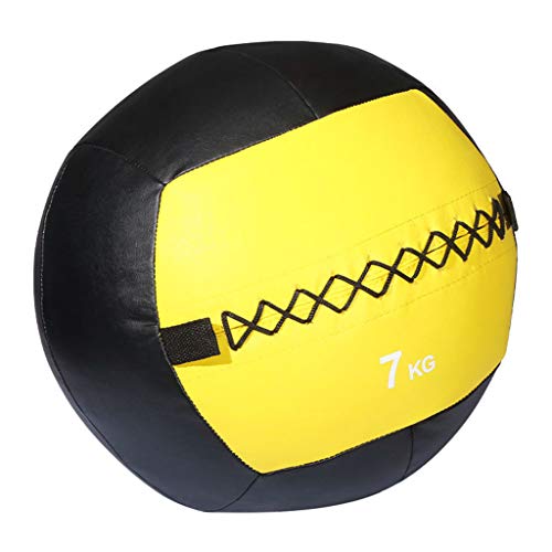 Medicine Ball Weighted Slam Wall Ball for Cardio Workout and Core Training – Ideal for Squat, Lunge, and Partner Toss, 1kg-10kg (9kg 7KG) - size: 7KG