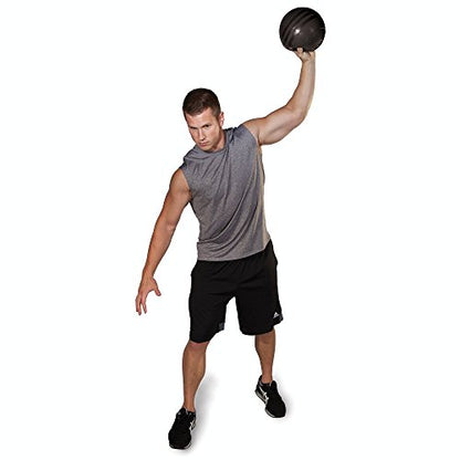Body-Solid (BSTHB Dead Weight Slam Balls, Sand Fill Weighted Ball for Strength & Conditioning Training, Weights Loss, Wall Ball Workouts, Versatile Fitness Exercise Equipment
