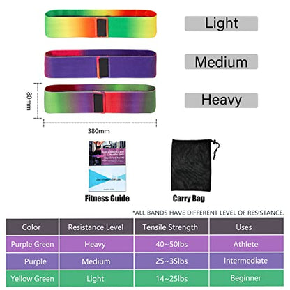 Uten Resistance Bands - color: purple green