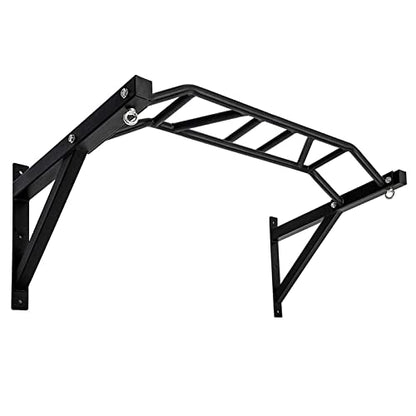 BDL Wall Mounted Pull Up Bar Multifunctional Chin Up bar for Home Gym - color: Multi Grip Pull Up Bar