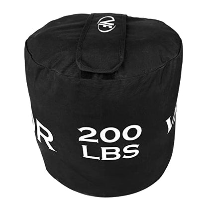 Valor Fitness Self-Fill Strongman Heavy Sandbags – Stone and Atlas Style Bag - 200 lb Built in Fill Bag for Extra Durability - Strength and Conditioning - Multiple 200 lb Max
