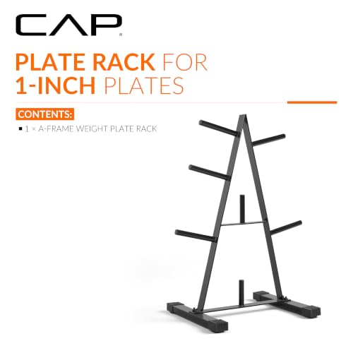 CAP Barbell Weight Plate Rack for 1-Inch Weight Plates