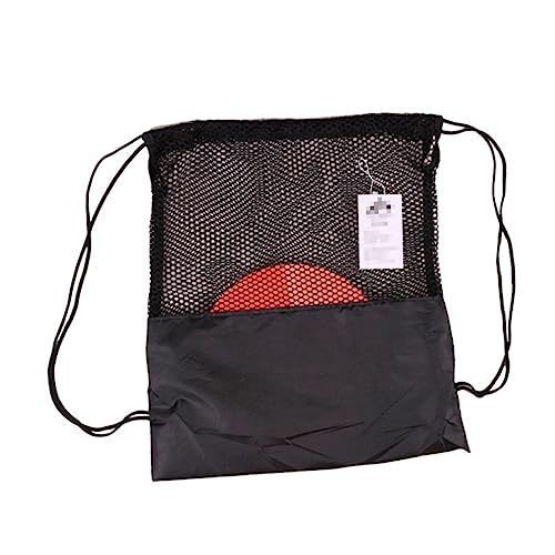 6Pcs Soccer Spot Markers Football Training Discs for Agility Drills Durable TPE Material with Storage Bag for Gym Class and Outdoor Sports