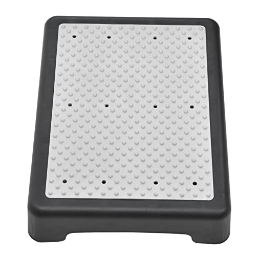 Anti Slip Half Step Stool for Elderly, Stackable Mobility Riser Step with Non Slip Rubber Feet, Lightweight Portable Step Stool for Home Garden Car Use, Supports 400 lbs