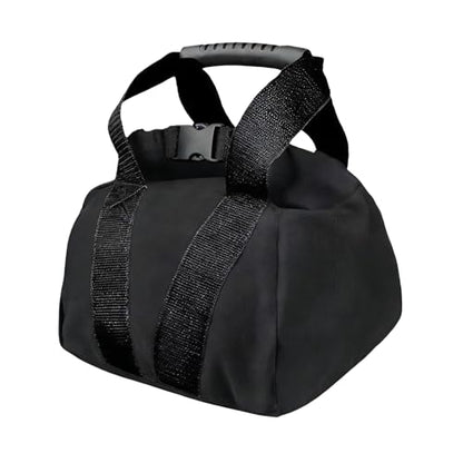 Adjustable Weight Sandbag, 0–35 Lbs Kettlebell Training Equipment, Portable Workout Bag with Handle for Fitness Strength Training Bodybuilding Yoga and Home Gym Exercise