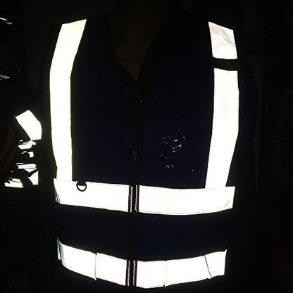 zojo High Visibility Reflective Safety Vest Bulk 10 Pack - color: Yellow