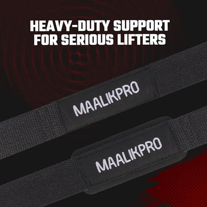 Weight Lifting Straps | Wrist Lifting Strap - color: Black