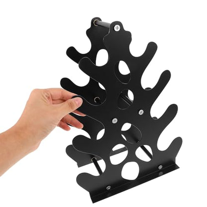 GANAZONO Dumbbell Rack Stand for Home Gym, Multi-layer Weight Storage Rack with Non-slip Base, Compact Kettlebell and Dumbbell Organizer for Strength Training Equipment