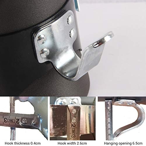 Anti Gravity Inversion Hang Up Boots - Heavy Duty Ankle Holders for Pull Up Bar, Black Padded Foam Fitness Equipment with Locking Buckles, Bearing Capacity 150KG, Includes 2m Safety Rope