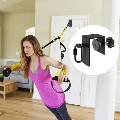 Wall Anchor, Doorway Mount Resistance Band Wall Anchor Home Gym System for Strength Training, Yoga & Full Body Workouts