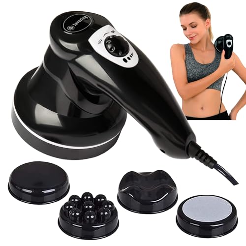 Body Sculpting Machine for Women - 6-Speed Cellulite Massage & Lymphatic Drainage Device with Lipo Roller, Handheld Home Use for Belly Fat, Stomach, Thighs & Buttocks Sculpting