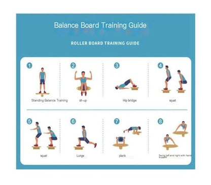 Non-slip Yoga Balance Board Home Fitness Balance Board Fitness Exercise Training Tool