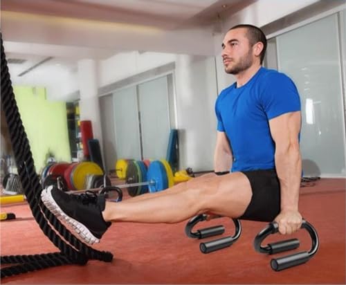Push Up Bars, Push-up Handles, Set Of 2 Extra Thick Non Slip Foam Grip, Unique Sturdy Structure Push Up Stands, Perfect Strength Training Home Gym Push Up Handles For Floor