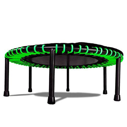LEAPS & REBOUNDS Fitness Rebounder - 48 in Adjustable Stability Bar