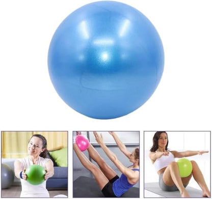 Home Gym Soft Exercise Yoga Ball: Includes Blowing Trachea, Ideal for Yoga, Pilates, Core Training, Balance & Stability Workouts.