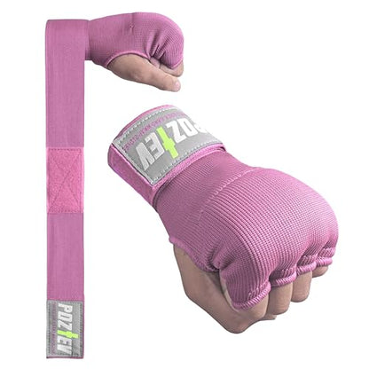 Boxing Hand Wraps for Men & Women - Boxing Quick Wraps Inner Gloves Kickboxing Handwraps for Boxing Gloves Gear Knuckle Support Elastic Wrist Straps for Training MMA Shadowboxing Muay Thai