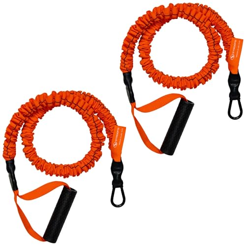 Cuff Performance Slastix Resistance Bands | Safety Sleeve Exercise Bands for Strength Training, Full Body Workouts for Home and Gym Fitness - size: Very Heavy