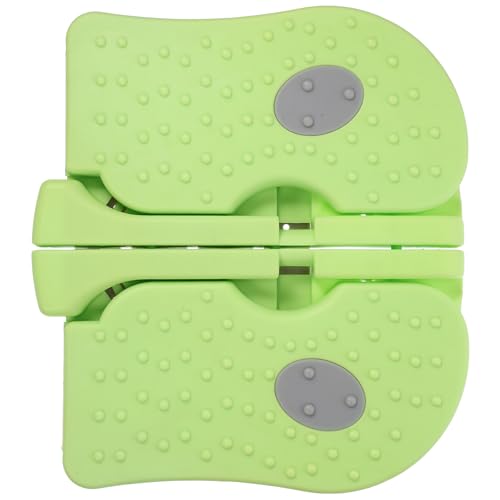 Mini Stepper Home Exercise Machine, Portable Fitness Stepper Platform with Resistance Bands, Compact Green Stair Climbing Trainer for Indoor Cardio Workout and Varicose Vein