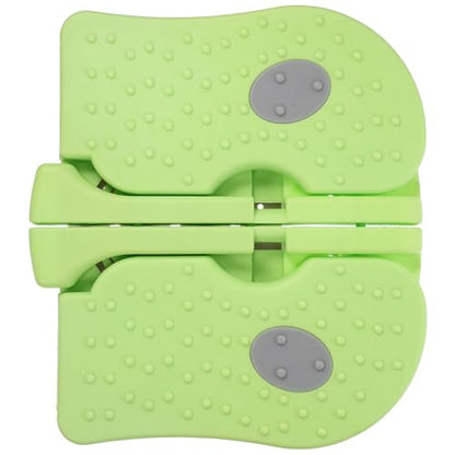 Mini Stepper Home Exercise Machine, Portable Fitness Stepper Platform with Resistance Bands, Compact Green Stair Climbing Trainer for Indoor Cardio Workout and Varicose Vein