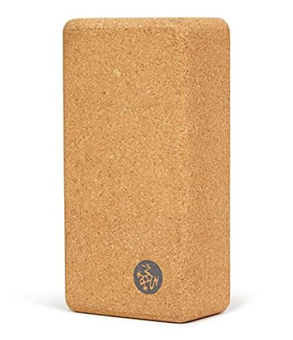 Manduka Yoga Block - Fine-Grain Block, Yoga Equipment, Home Gym Accessory, Pilates Tool, Lightweight for Travel, Extra Firm Workout Accessory with Comfortable Edges - size: 3" x 4" x 8.5"