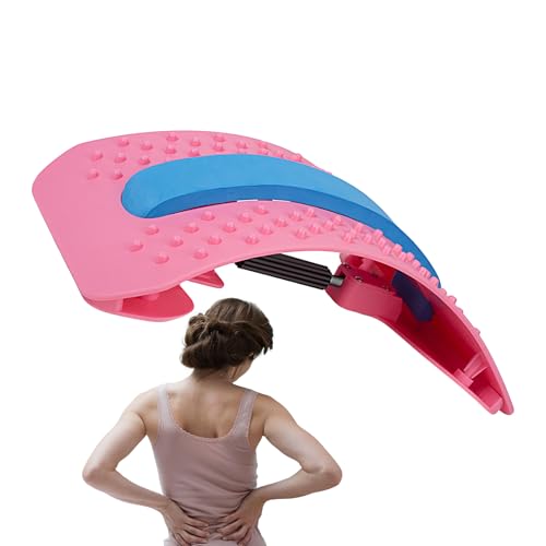 Back Arch Stretcher,Spine Corrector Recovery Tool,Upper and Lower Back Stretcher - for Sleeping Yoga Pilates Home Travel Dorm Women Men Adults Seniors