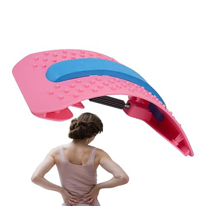 Back Arch Stretcher,Spine Corrector Recovery Tool,Upper and Lower Back Stretcher - for Sleeping Yoga Pilates Home Travel Dorm Women Men Adults Seniors