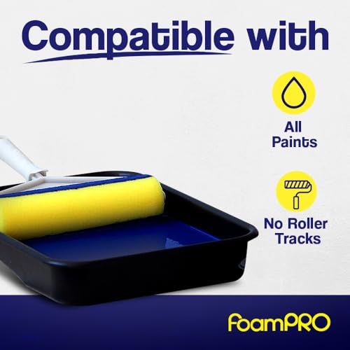 FoamPRO 410 Perfect Balance Roller Set (Frame & 9" x 3/8" Roller), 9"