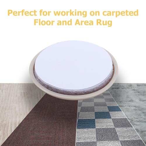 Self-Stick Furniture Sliders, New Space 36pcs 1-3/4" Sliders for Carpet - size: 1-3/4 inch (36pcs)