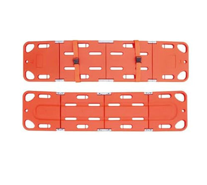 Foldable Spine Board Stretcher - 4-Fold Design | Emergency Rescue & Trauma Immobilization for Hospitals & Ambulance Spine Board Stretcher