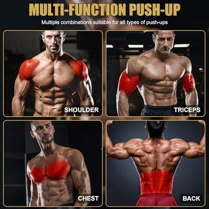 Push Up Board Foldable Adjustable Pushup Bar 56 in 1 Exercise Fitness Workout for Muscle Max Strength Training for Men Women Home Gym Equipment