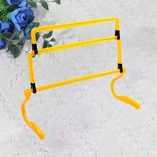 BESPORTBLE Removable Training Hurdles, Agility Ladder Speed Training Equipment, Soccer Training Agility Hurdles(Yellow) - color: Yellow